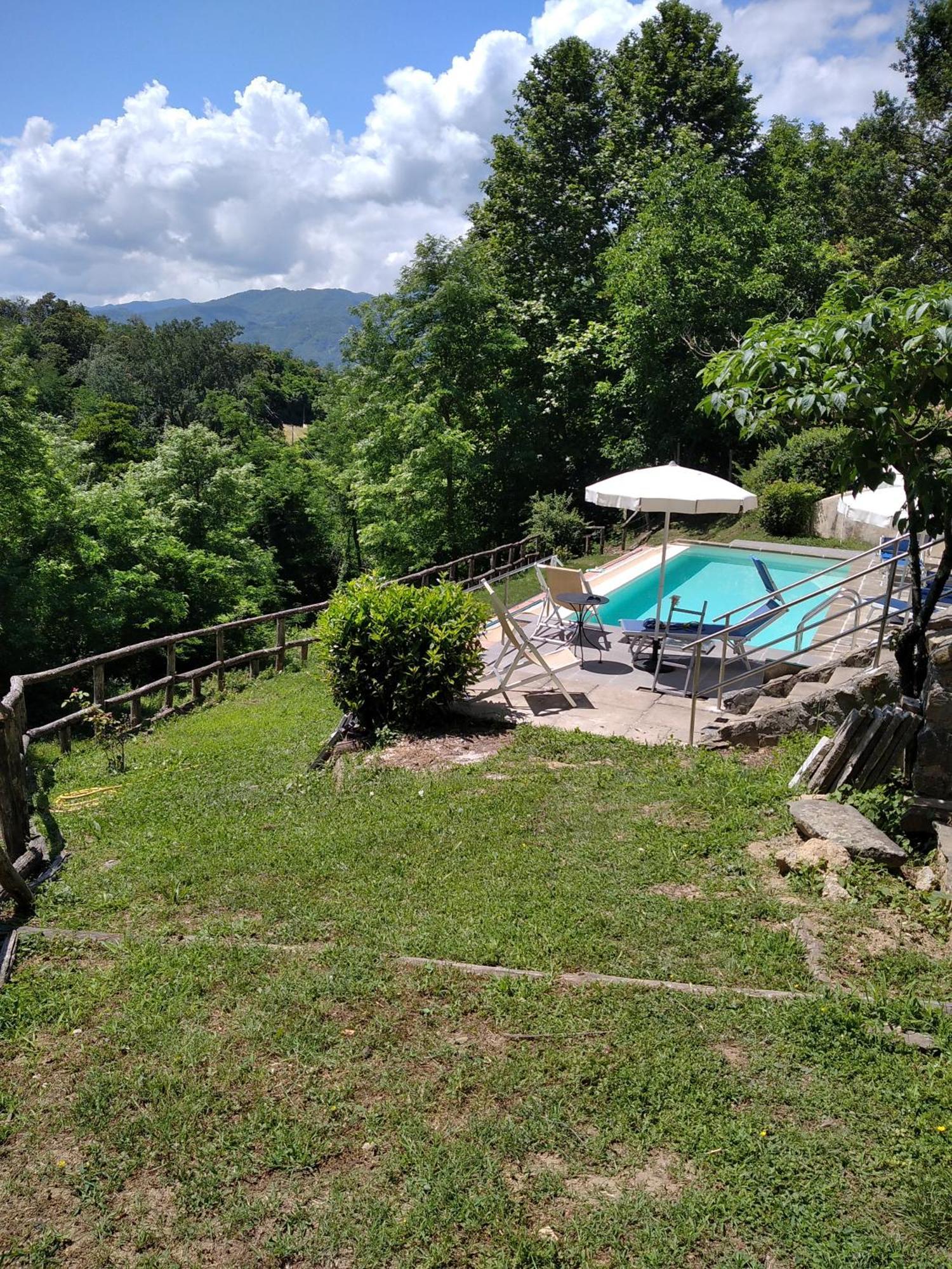 Villa Belvedere Pieve Fosciana Екстериор снимка