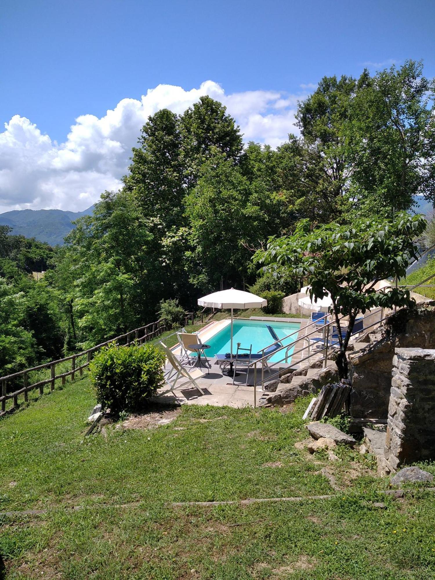 Villa Belvedere Pieve Fosciana Екстериор снимка