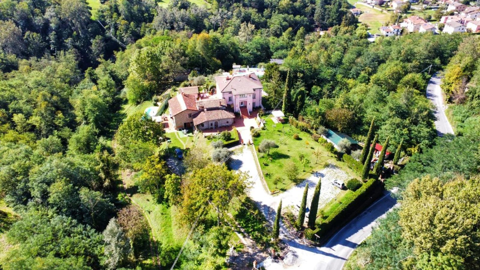 Villa Belvedere Pieve Fosciana Екстериор снимка